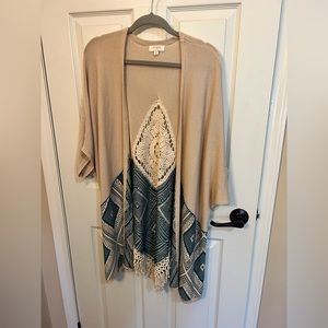 Kimono type sweater by Umgee S/M